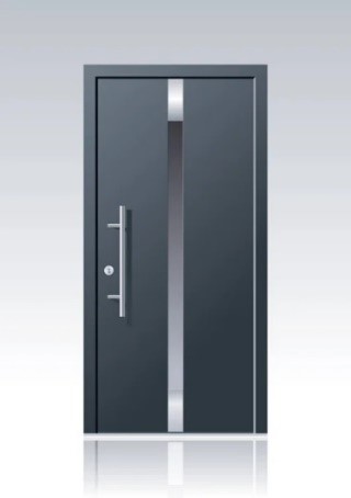 MD Pose - Porte d'entrée en aluminium